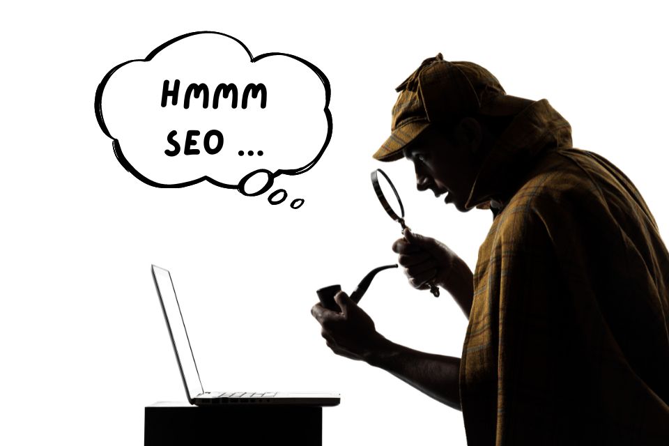 Sherlock Holmes Wondering About SEO