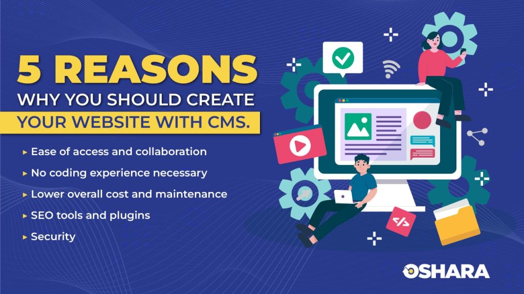 5 Reasons Why you Should Build your Website with CMS