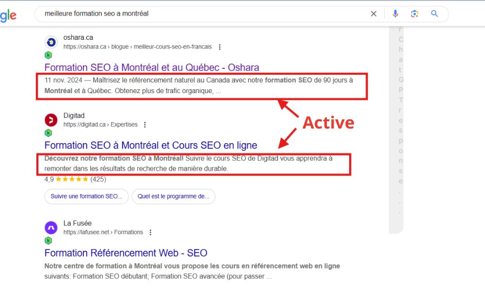 voix active dans vos méta-descriptions – Oshara Utilisez la voix active dans vos méta-descriptions